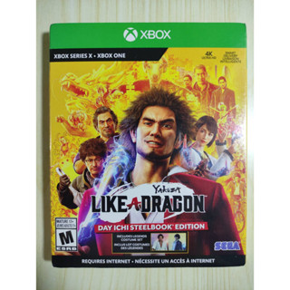 (มือ1) Xbox series X / Xbox​ one​ -​ Yakuza : Like a Dragon​ / Day Ichi Steelbook edition (us)​