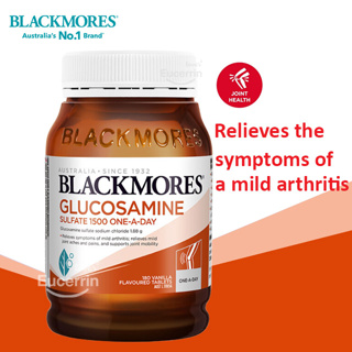 Blackmores Glucosamine Sulfate 1500mg Joint Health Vitamin 180 Tablets ลดข้ออักเสบ ข้อเสื่อม บำรุงกระดูก