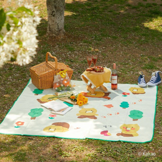 ( พร้อมส่ง ) Kakaofriends Choonsik Picnic Mat เสื่อปิคนิก