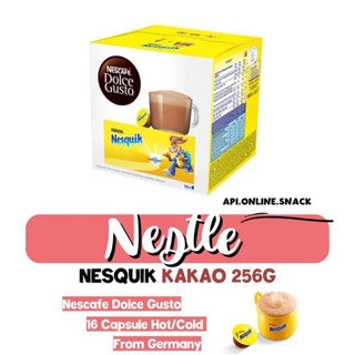 ❌Pre Orderสอบถามก่อนสั่ง❌ ☕️☕️☕️Nestle Nesquik Nescafe Dolce Gusto 16แคปซูลโกโก้ร้อน/เย็น 🍫🍫🍫📌256gนำเข้าจากเยอรมัน🇩🇪🇩🇪🇩🇪