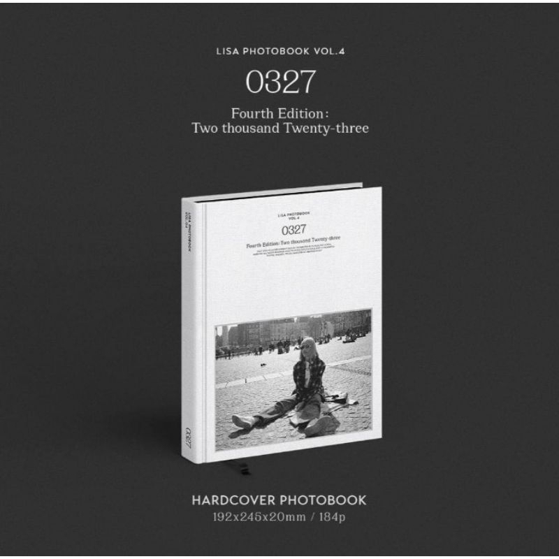[ พร้อมส่ง ] Photobook Lisa 0327 Ver.4 | สั่งจาก YG