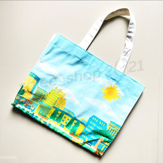 กระเป๋าผ้าแคนวาส Anessa Summer City tote bag จาก Anessa