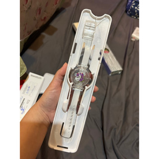 นาฬิกา Swatch ของใหม่ สายใส 41mm◼️