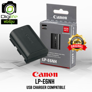 Canon Battery LP-E6NH ( LP-E6 , LP-E6N ) ** ของแท้ 100% 60D 70D 80D 90D 6D 7D 5D EOS R ** รับประกัน 1 เดือน