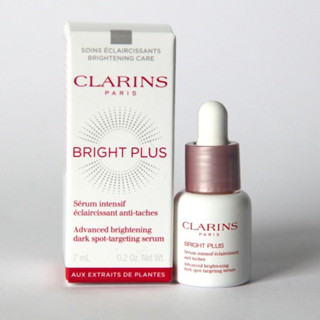 (ป้ายไทย)Clarins Bright Plus Advanced dark spot-targeting serum 7ml.