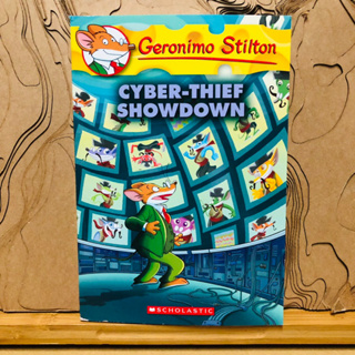 ข239 Geronimo Stilton CYBER-THIEF SHOWDOWN MSCHOLASTIC