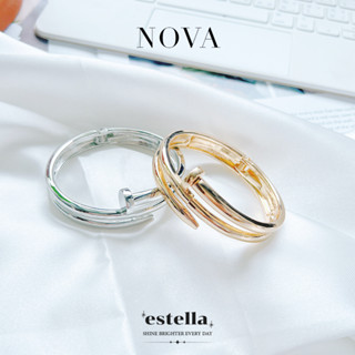 estella - กำไลข้อมือ รุ่น Nova กำไลข้อมือตะปู กำไลข้อมือสแตนเลส  กำไล  ผู้หญิง เครื่องประดับ เครื่องประดับแฟชั่น