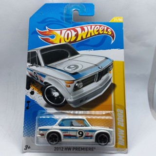 รถเหล็ก Hotwheels BMW 2002 2012 HW PREMIER (ib18)