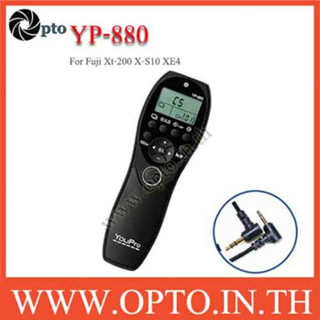 YP-880 YouPro wired Timer Remote Switch For Fuji Xt-200 X-S10 XE4 รีโมทตั้งเวลา