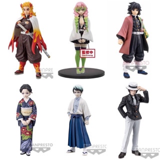 ฟิกเกอร์แท้ มือ 1 Banpresto DEMON SLAYER: KIMETSU NO YAIBA DXF FIGURE Mitsuri Musan Eushiro Tamayo Rengoku ดาบพิฆาตอสูร