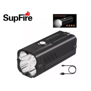 พร้อมส่ง Superfire M20 กำลังไฟ 72W 6500 Lumens ไฟฉาย กันน้ํา ชาร์จ USB