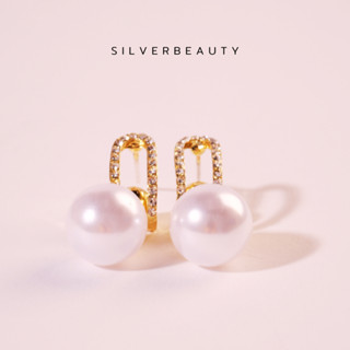 โค้ด SILV45 ลด45.- Silver beautyต่างหูไข่มุกดวงเดียวE04105