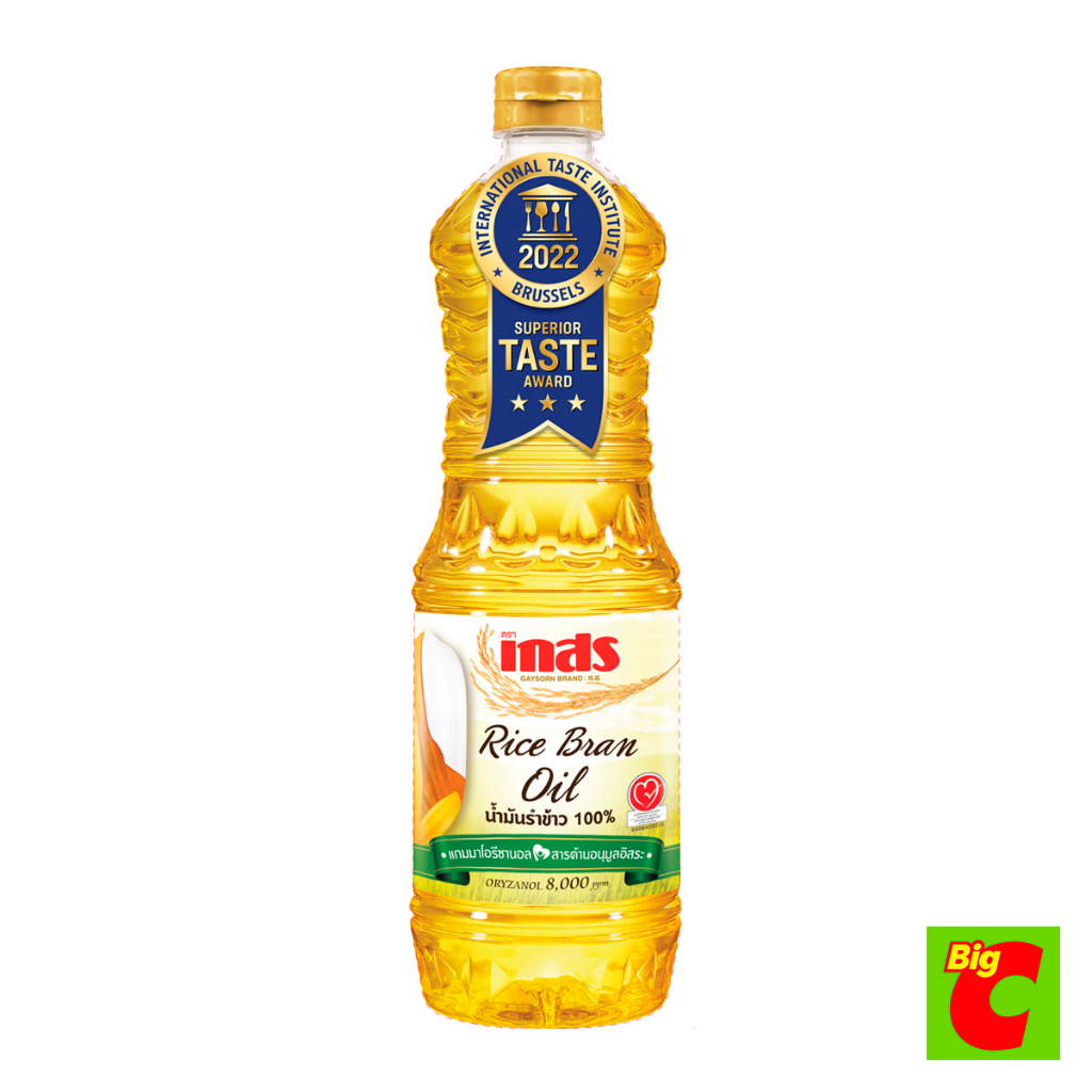 เกสร น้ำมันรำข้าว  100%  1 ลิตร