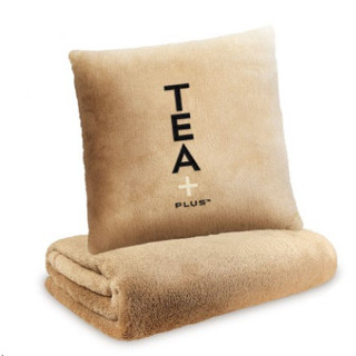 [สินค้าของแถมห้ามจำหน่าย] Tea Plus Pillow หมอนผ้าห่ม