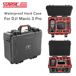 STARTRC DJI Mavic 3 Pro Waterproof Hard Shell ABS with RC and RC PRO Remote Control Portable Carrying Case Mavic 3 Pro