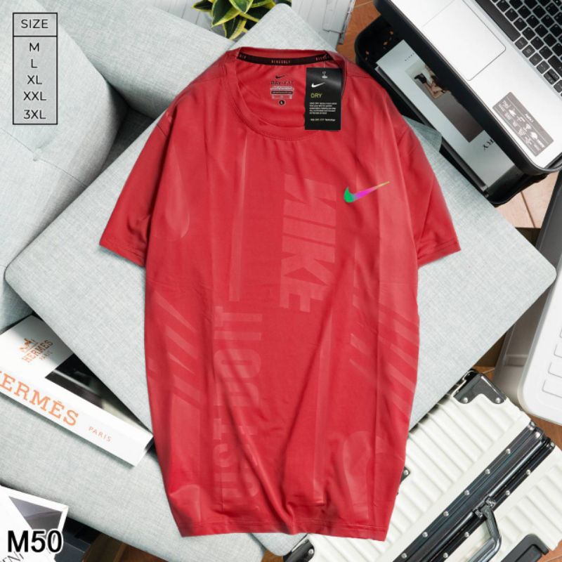 KH70-เสื้อคอกลมผ้ากีฬา ผ้าdry-fit มีกันย้วยทึ่คอ ระบายอากาศดี ไม่อมเหงื่อ ผ้าเย็น ใส่เล่นกีฬาใส่อยู่บ้านทำงานได้