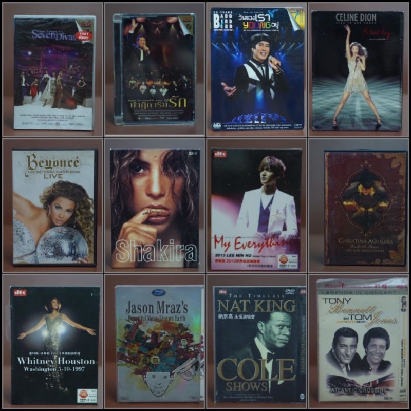 DVD คอนเสิร์ต​ ไทยและ​ต่างประเทศ​