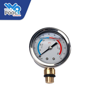 เกจวัดแรงดันถังกรองสระว่ายน้ำ Emaux Oil Pressure gauge 40 psi