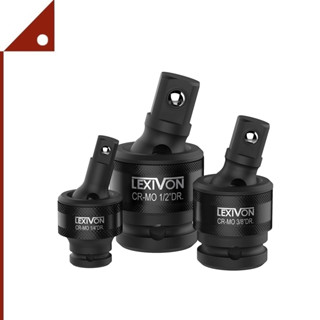 LEXIVON : LXVLX-113* ชุดข้อต่อลูกบล็อก Premium Impact Universal Joint Socket Swivel Set