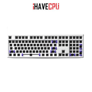 iHAVECPU KEYBOARD (คีย์บอร์ด) AKKO MONSGEEK MG108W WIRELESS BAREBONE (WHITE) โครงคีย์บอร์ด