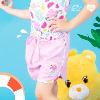 Believe Collection Cheer Bear Tropical Shorts-กางเกงขาสั้นเด็กผู้หญิง