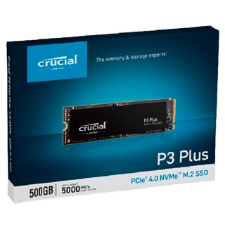 Crucial 500GB P3 PLUS NVMe M.2 SSD (Gen4)