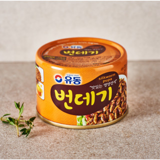 พร้อมส่ง 번데기 ดักแด้กระป๋อง Yoodong Canned Silkworm Pupa 130g