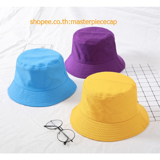 Bucket หมวกบักเก็ตเปล่าสีพื้นหมวกบักเก็ตหลายสี