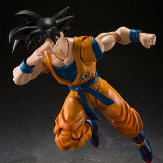 S.H.Figuarts Son Goku SUPER HERO กล่องไม่สวย / Dragon Ball Gokou ซง โกคู ซุน โงกุน ฟิกเกอร์แท้ ดราก้อนบอล ดรากอนบอล