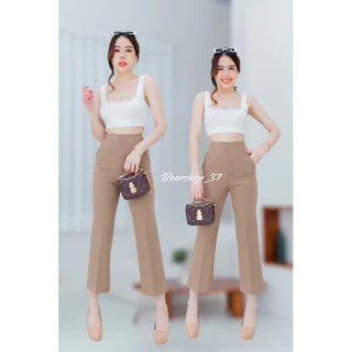 กางเกงเอวสูงขาม้าเต่อ Bonita S-3xl