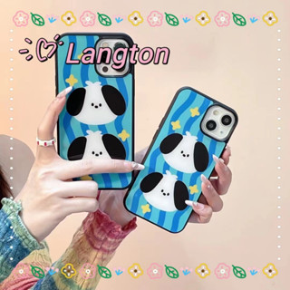 🌈Langton🌸การ์ตูน ดาว ลูกสุนัข iphone 11 14 pro max สาวน่ารักหัวใจ หวานเท่ เจ๋ง case for iPhone 12 13