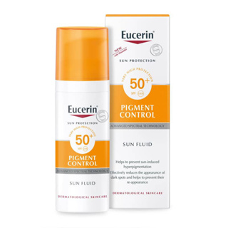 💙แท้💯% กันแดด Eucerin Pigment Control Sun Fluid SPF 50+ 🌟 50 ml