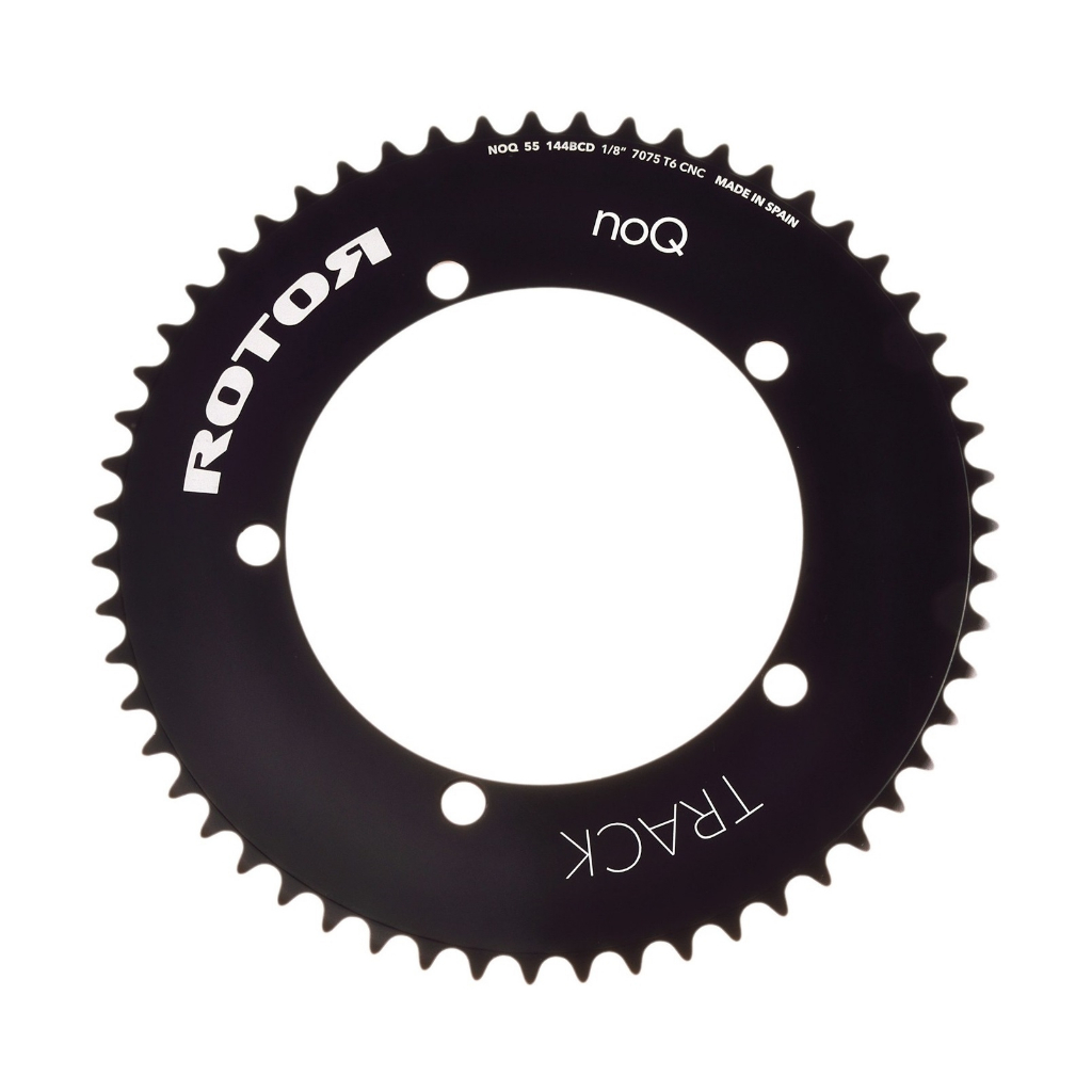 ใบจาน ROTOR NoQ ring Track  BCD144 5 รู 1/8" 7075 T6 CNC สำหรับจักรยานฟิกเกียร์ จักรยานลู่