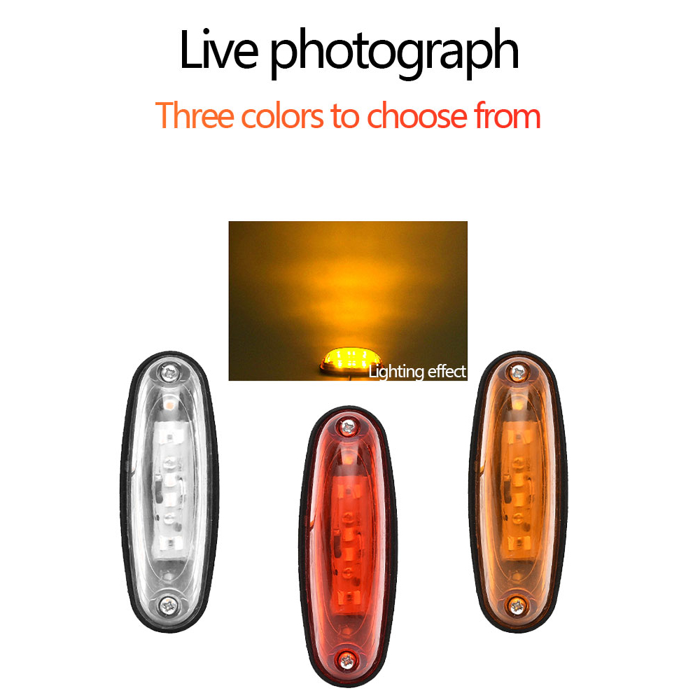 24V LED ไฟมุมรถพ่วง Wll  รถบรรทุก ไฟขนาดเล็ก ความสว่างสูง ปลอดภัย