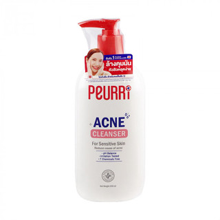 🎀ใหม่🎀 PEURRI Acne Cleanser 250ml. เพียวรี แอคเน่ คลีนเซอร์