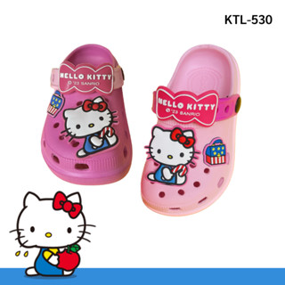 รองเท้าแตะคิดตี้ เบอร์ 24-35 Sanrio Hello Kitty รองเท้าหัวโต