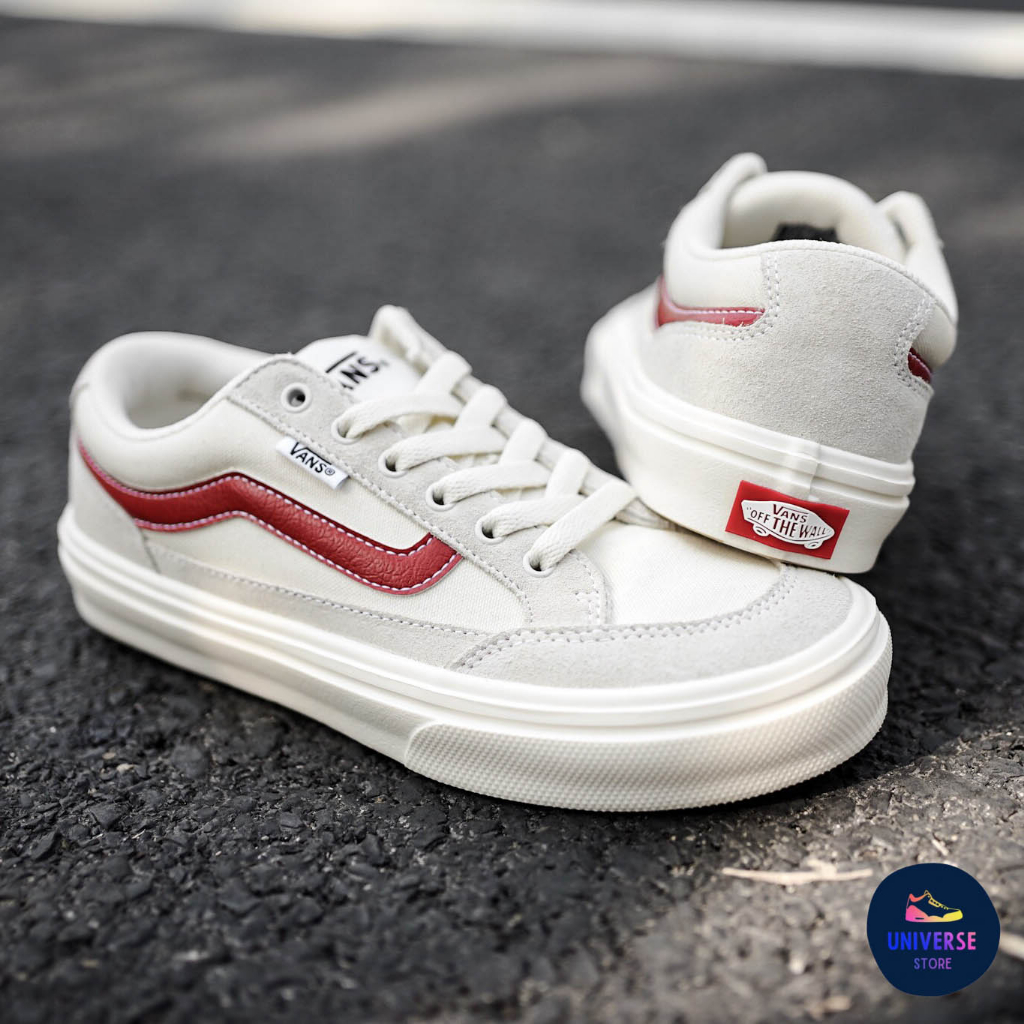 [ของแท้ ส่งไว PRE-ORDER] VANS JAPAN FALKEN WHITE/RED (JAPAN EDITION)