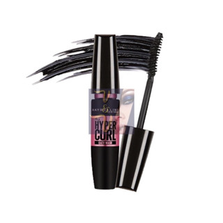 (9.2ml.) Maybelline Hyper Curl Easy Wash Mascara เมย์เบลลีน ไฮเปอร์เคิร์ล มาสคาร่า สูตรล้างออกง่าย