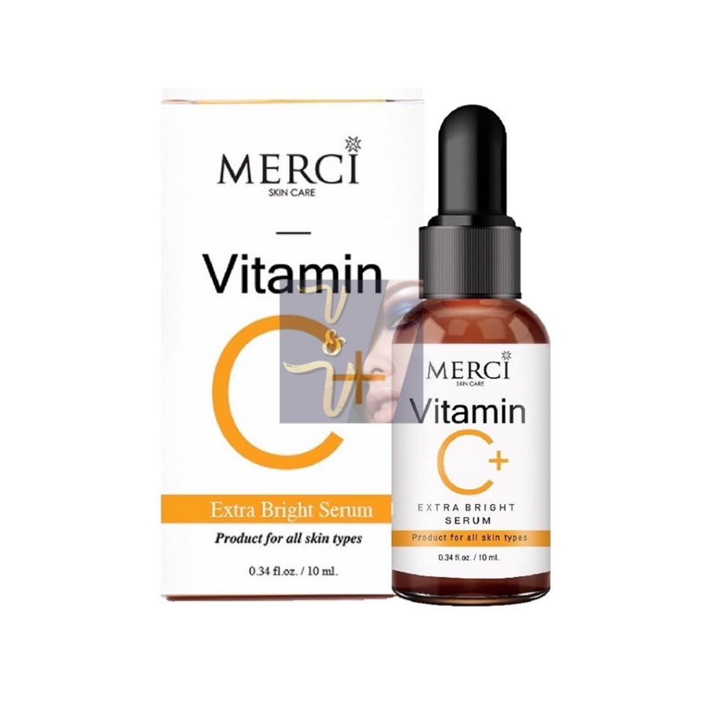(10ml.) Merci Vitamin C Extra Bright Serum เมอร์ซี่ วิตามินซี เซรั่ม