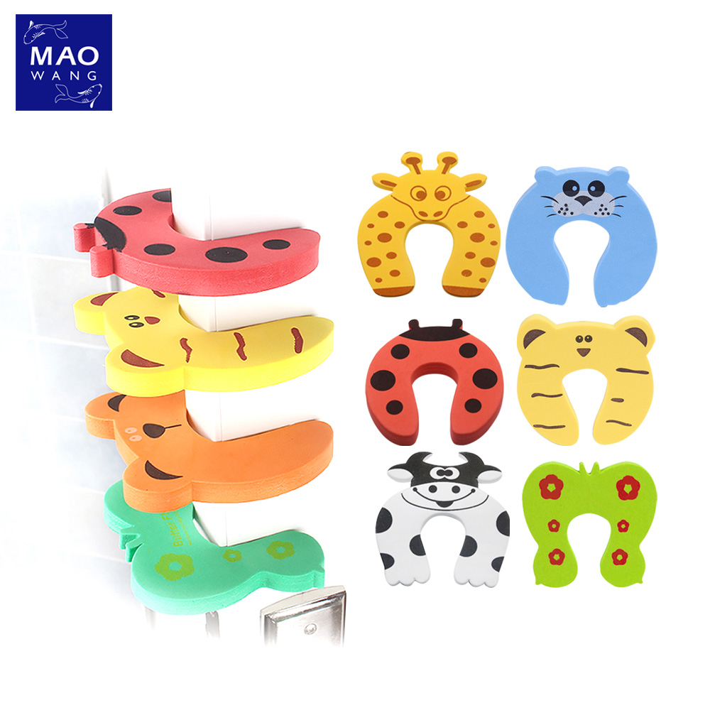 MAO ฟองน้ำกั้นประตู ป้องกันการปิดและกระแทก ที่กันประตูหนีบ กันประตูปิดกระแทกมือเด็ก