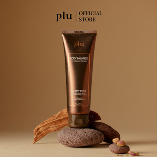 PLU BODY BALANCE THE PREMIUM EDITION 180G.(สครับผิวกายสูตรเข้มข้น เนื้อละเอียดไม่บาดผิว ช่วยให้ผิวชุ่มชื้นและกระจ่างใส)