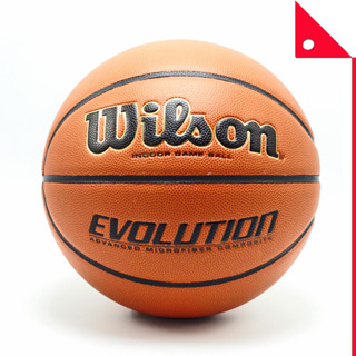 Wilson : WLSB0516R* ลูกบาสเกตบอล Evolution Indoor Game Basketball