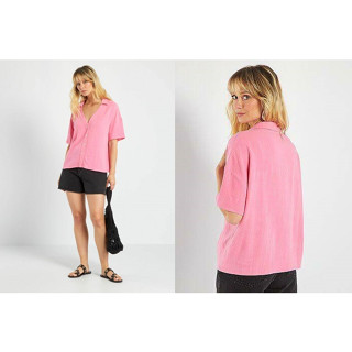 Kiabi Linen Oversize Shirt