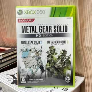 แผ่นแท้ [Xbox 360] Metal Gear Solid HD Edition (Japan) (JES1-00188)