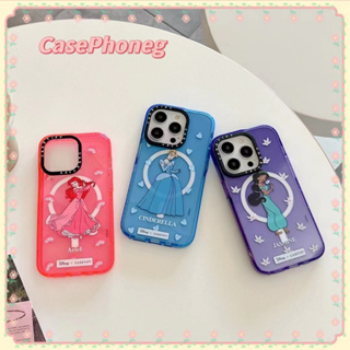 🍑CasePhoneg🍑ป้องกันการหล่น ขอบเต็ม รูปหัวใจ 11 14 pro max สโนวไวท์ โปร่งแสง หวานสวย case for iPhone 12 13