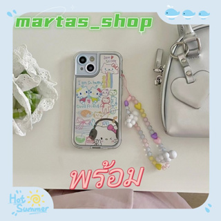 ❤️ส่งของขวัญ❤️ เคสไอโฟน 11 12 13 14 Pro Max ความนิยม การ์ตูน HelloKitty แฟชั่น ฤดูร้อน Case for iPhone สาวน่ารักหัวใจ