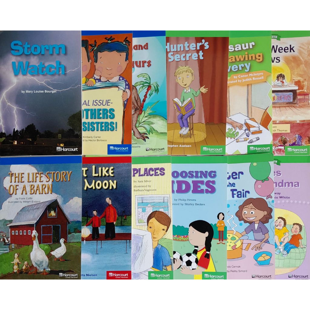 U17-3 Harcourt Reading หนังสือมือสอง ปกอ่อน