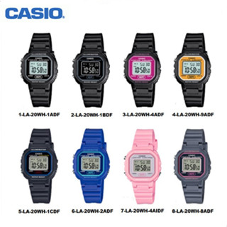 CASIO นาฬิกาข้อมือผู้หญิง สายเรซิน รุ่น LA-20WH,LA-20WH-1A,LA-20WH-1B,LA-20WH-4A,LA-20WH-9A,LA-20WH-1C,LA-20WH-2A,LA-20WH-4A1,LA-20WH-8A