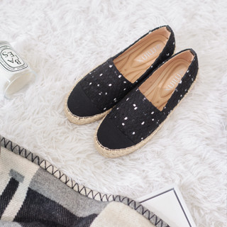 Minx รุ่น chloe tweed extra soft สี black