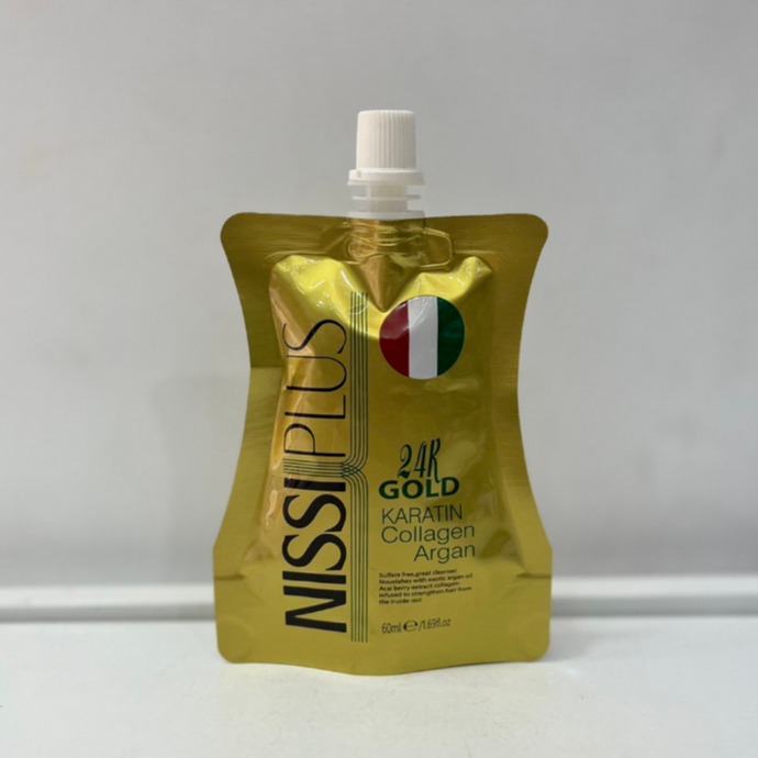 Nissi Plus นิชซี่พลัส ริช คอลลาเจน อาเกน (ทรีทเม้นท์เคราตินเคลือบแก้ว)60มล.